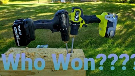 ryobi vs makita power tools